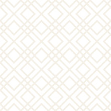 Vector Seamless Subtle Lattice Pattern. Modern Stylish Texture With Monochrome Trellis. Repeating Geometric Grid. Simple Design Background.
