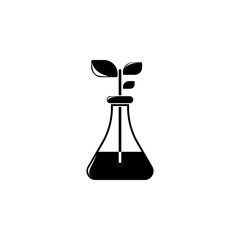 Poster - plant in a flask icon. Element of science for mobile concept and web apps. Detailed plant in a flask icon can be used for web and mobile. Premium icon