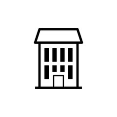 Aufkleber - residential complex icon. Element of building icon for mobile concept and web apps. Detailed residential complex icon can be used for web and mobile