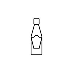 Poster - thermos icon. Element of travel icon for mobile concept and web apps. Thin line thermos icon can be used for web and mobile. Premium icon