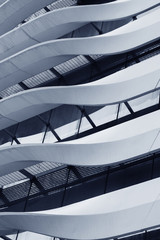 Aufkleber - Modern building abstract background