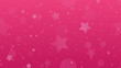 Abstract geometric background. Stars on a pink gradient background. Vector illustration