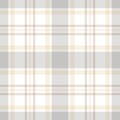 Wall Mural - Seamless tartan plaid pattern. Checkered fabric texture background.