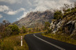 Gordon River Road running past The Sentinels, Tasmania
