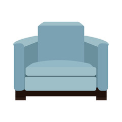 Poster - Sofa furniture isolated vector illustration graphic design