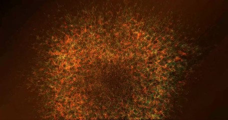 Poster - Abstract Blast Explosion Background Animation/
Animation of an abstract fire explosion with burning flames and particles background