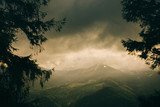 Fototapeta Abstrakcje - Alps Mountain Landscape