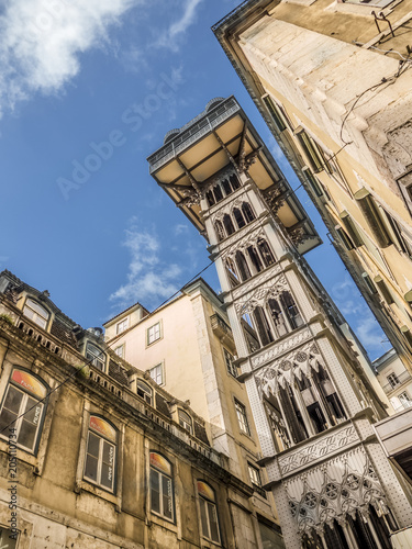 Lisbon City Elevator, Portugal Wallpaper Mural