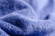 Blue Towel Macro