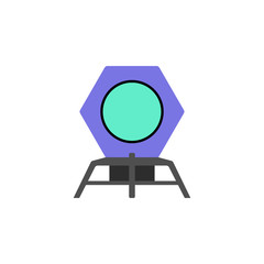 Aufkleber - moon-rover colored icon. Element of web icon for mobile concept and web apps. Colored isolated moon-rover icon can be used for web and mobile. Premium icon