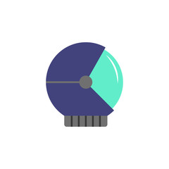 Aufkleber - cosmonaut's helmet colored icon. Element of web icon for mobile concept and web apps. Colored isolated cosmonaut's helmet icon can be used for web and mobile. Premium icon