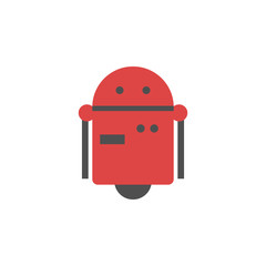 Aufkleber - robot colored icon. Element of web icon for mobile concept and web apps. Colored isolated robot icon can be used for web and mobile. Premium icon