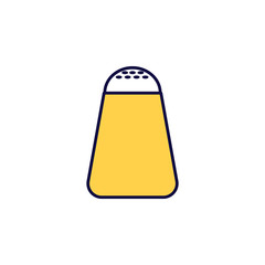 Poster - the sun icon. Element of simple colored web icon for mobile concept and web apps. Isolated the sun icon can be used for web and mobile. Premium icon