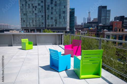 The Rooftop View Of The Whitney Museum Of Art In New York City Buy This Stock Photo And Explore Similar Images At Adobe Stock Adobe Stock