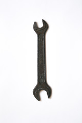 wrench old metal tool