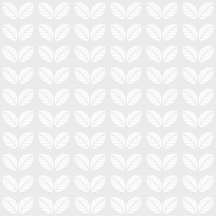 Wall Mural - Seamless pattern with mint leaves. Print template