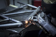 Welding At Bicycle FActory
