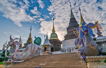 Wat Banden Blue Temple, Mae Taeng, Thailand