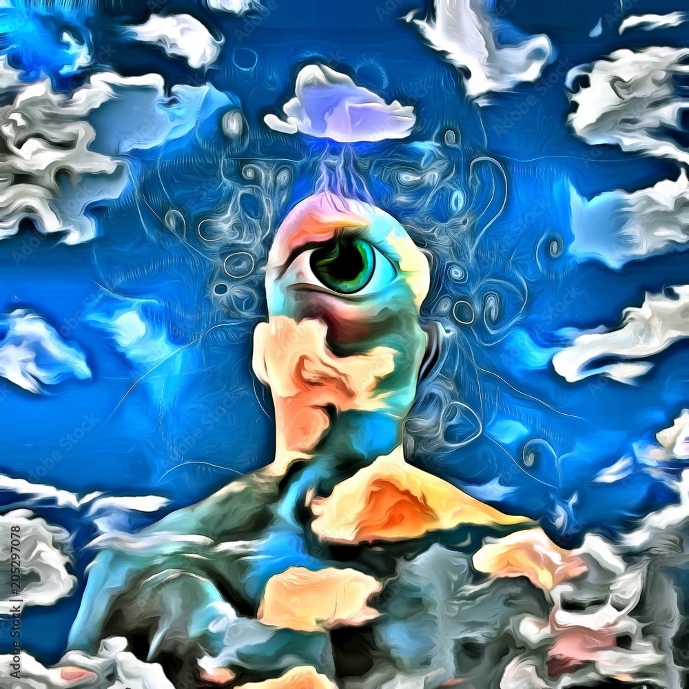 Third Eye Wall Mural Wallpaper Murals Wallsheaven Rolffimages