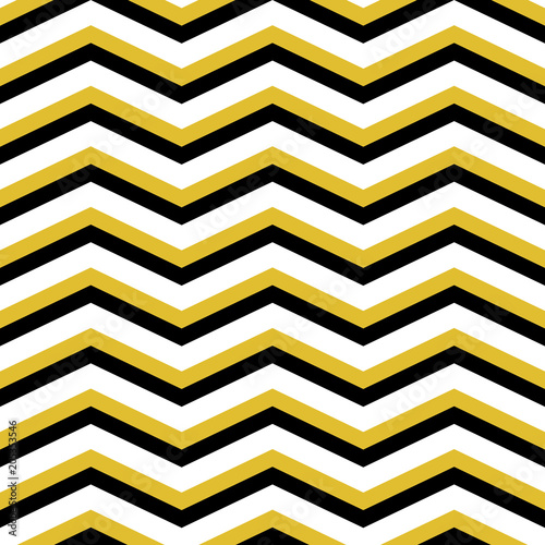 nowoczesny-ornament-geometryczne-zolte-i-czarne-zygzaki