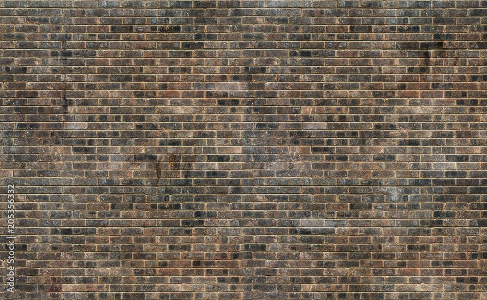 Old grunge brown brick wall texture background Stock Illustration ...