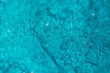 Bubble abstract blue water gel texture. Viscous petrolatum - macro photo