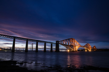 Queensferry forth bridge