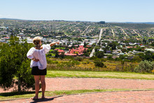 The Town Of Grahamstown From The View Point Of The 1820 Settler's Monument.