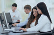 © ASDF - business team in the workplace in the office