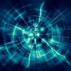 Poster - Technological background, Internet concept of global business. Internet connection, abstract of science and technology graphic design
