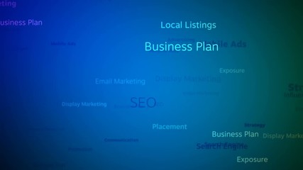 Wall Mural - concept digital marketing