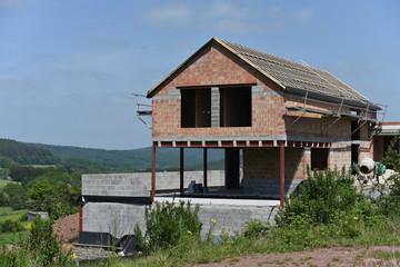 Poster - batiment immobilier construction logement maison