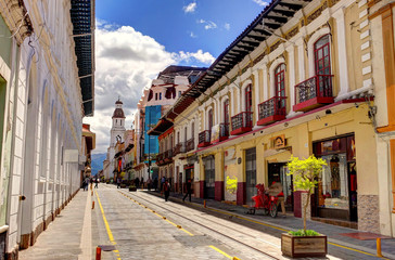 Fototapete - Cuenca, Ecuador