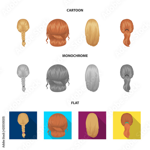 Light Braid Fish Tail And Other Types Of Hairstyles Back