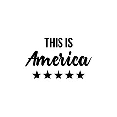 Wall Mural - This is America