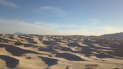 Wall Mural - desert dunes aerial