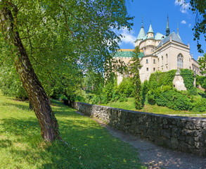 Bojnice - One of the most beautiful castles in Slovakia.