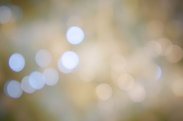 Wall Mural - bokeh golden night light , party in the night and Festival day, abstract bokeh blue and black color background