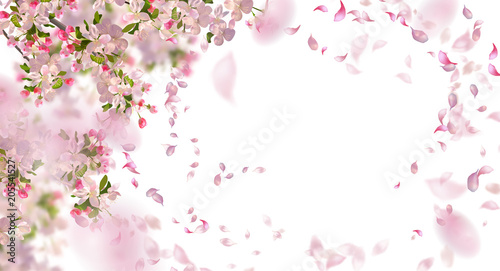 Dekoracja na wymiar  wiosenny-kwiat-wisni