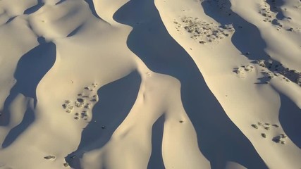 Wall Mural - desert dunes aerial