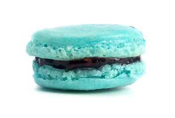 Wall Mural - Colorful French Macaron Sandwich Cookie