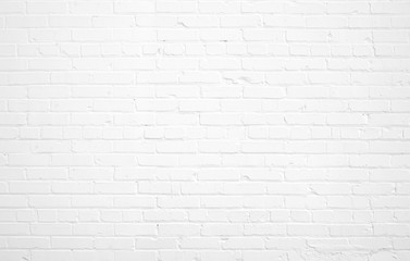 Faded white painted brick wall surface with highlights and shadows. Neutral light gray flat texture and pattern. Architectural masonry work on a building.