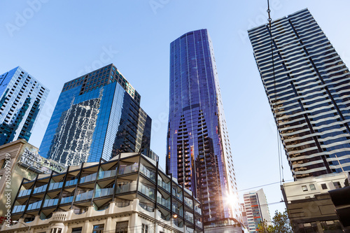 Melbourne property buildings and apartments © James Ser