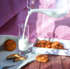 Milk and cookies