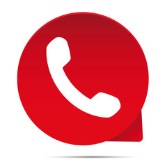 Poster - Phone icon button