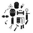 Welding icons set. Simple illustration of 16 welding vector icons for web