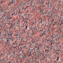 Seamless Red Granite Background. Texture, Pattern.