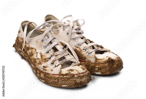 dirty sneakers
