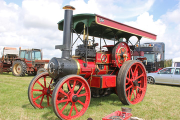 Wall Mural - Steam traction engine