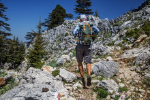Hiker On Lycian Way